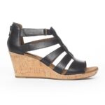 Rockport Briah Gladyatör Sandalet Siyah Deri - Görsel 2