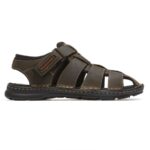 Rockport Darwyn Balıkçı Arkası Açık Sandalet Kahverengi Ii Lea - Görsel 2