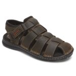Rockport Darwyn Balıkçı Arkası Açık Sandalet Kahverengi Ii Lea
