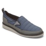 Rockport Erkek Axelrod Kapitone Slip-on Lacivert Yırtılmaz