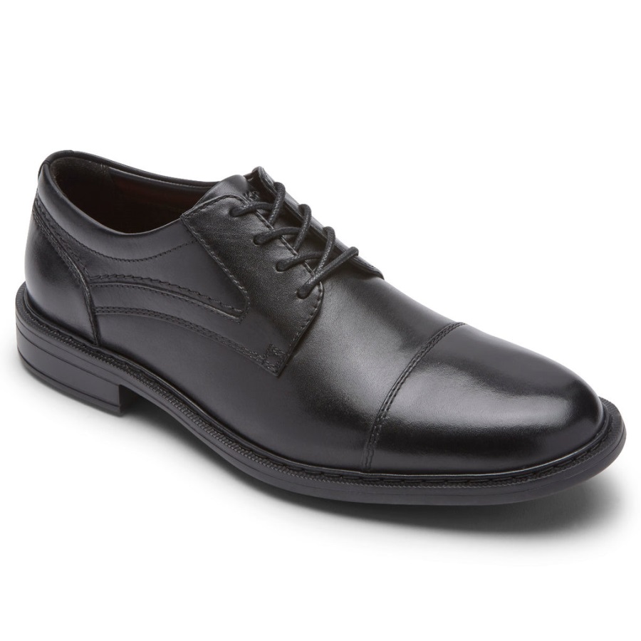 rockport_erkek_bronzlastirici_kap_burun_oxford_siyah.jpg Rockport Erkek Bronzlaştırıcı Kap Burun Oxford Siyah - Görsel 1