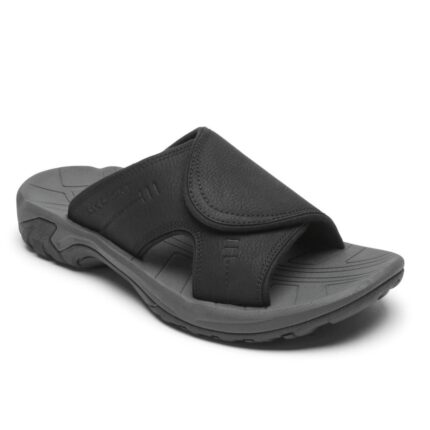 Rockport Erkek Byron Slayt Sandalet Siyah