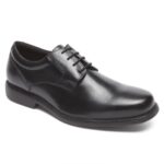 Rockport Erkek Charles Road Düz Burunlu Oxford Siyah
