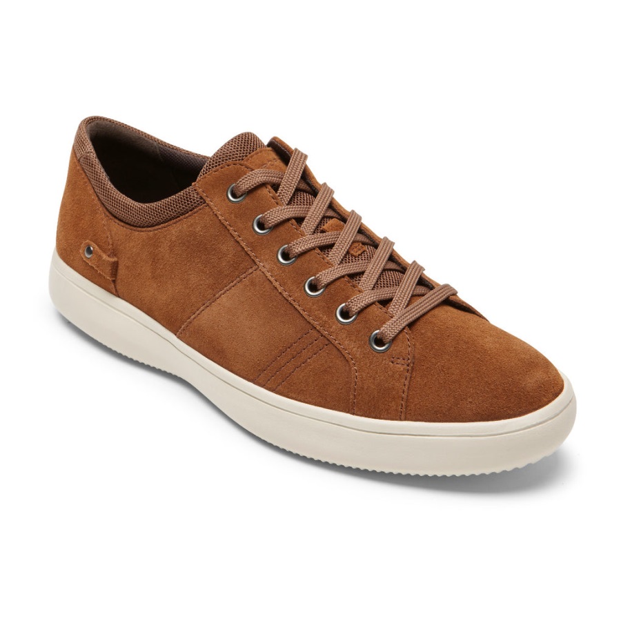 rockport_erkek_colle_kravat_spor_ayakkabi_ten_rengi_suet.jpg Rockport Erkek Colle Kravat Spor Ayakkabı Ten Rengi Süet - Görsel 1