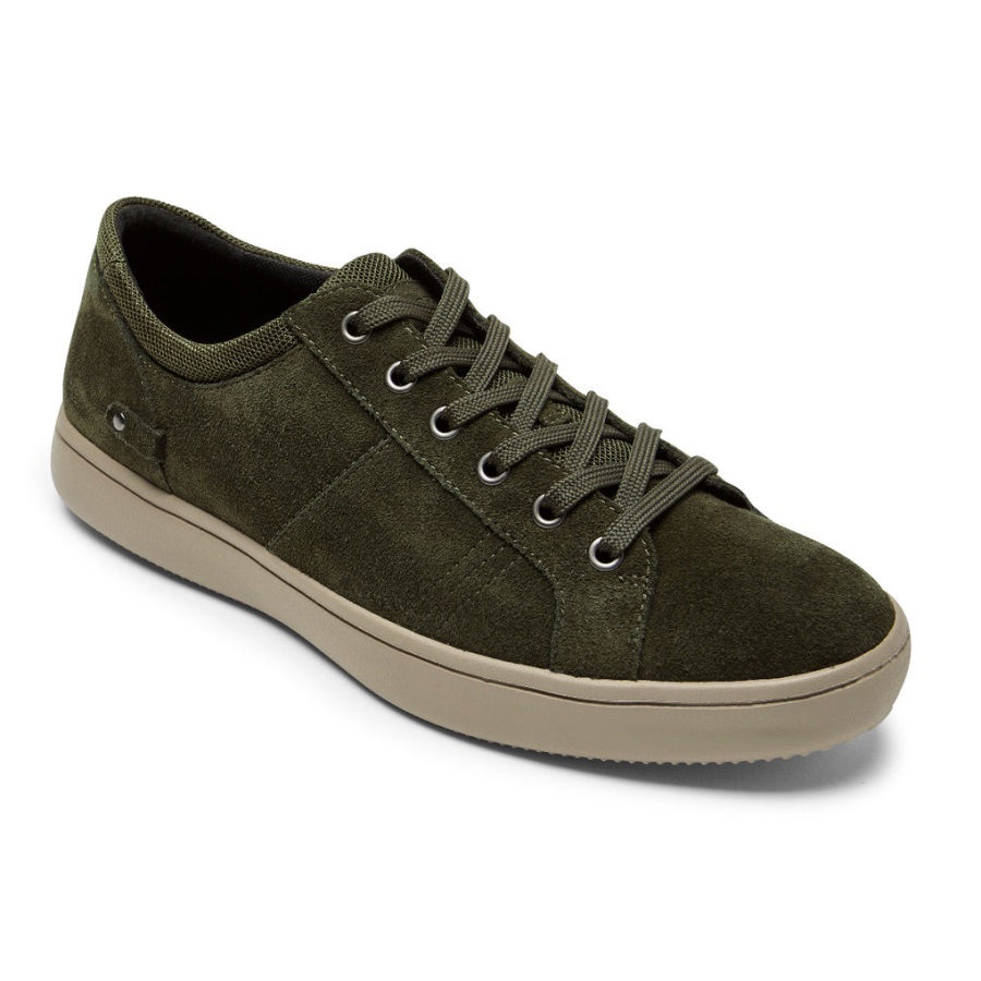 rockport_erkek_colle_kravat_spor_ayakkabi_zeytin_suet.jpg Rockport Erkek Colle Kravat Spor Ayakkabı Zeytin Süet - Görsel 1