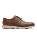 Rockport Erkek Garett Düz Burunlu Oxford Yeni Bronz Lea - Görsel 2