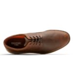 Rockport Erkek Garett Düz Burunlu Oxford Yeni Bronz Lea - Görsel 4