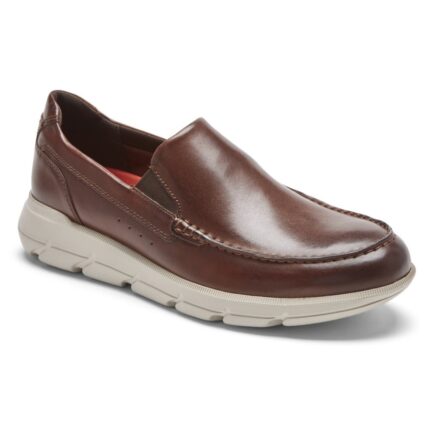 Rockport Erkek Grady Venedik Mokasen Koyu Kahverengi