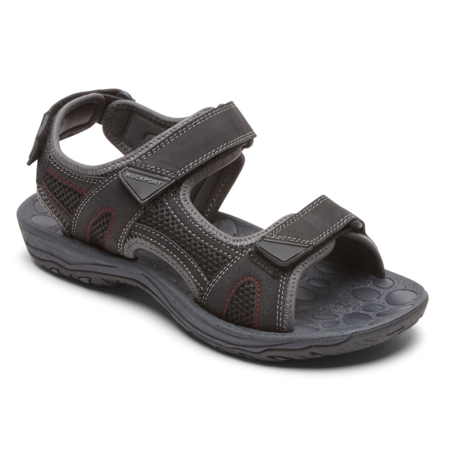 rockport_erkek_hayes_ceyrek_askili_sandalet_siyah.jpg Rockport Erkek Hayes çeyrek Askılı Sandalet Siyah - Görsel 1