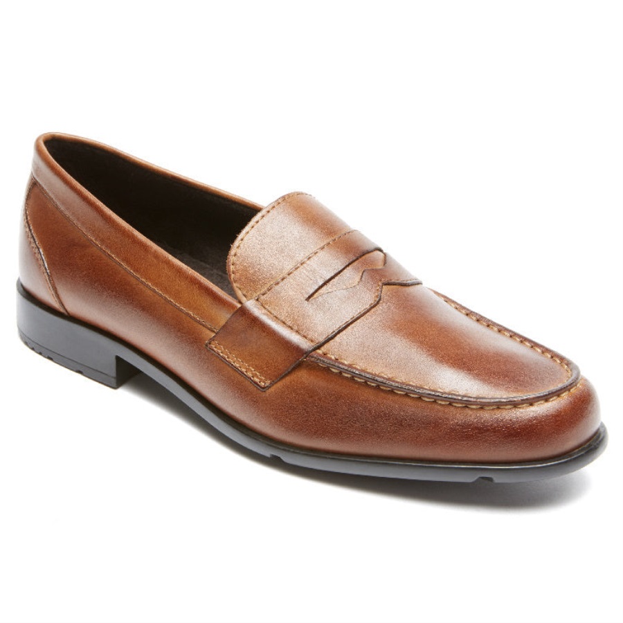 rockport_erkek_klasik_kurus_mokasen_konyak.jpg Rockport Erkek Klasik Kuruş Mokasen Konyak - Görsel 1