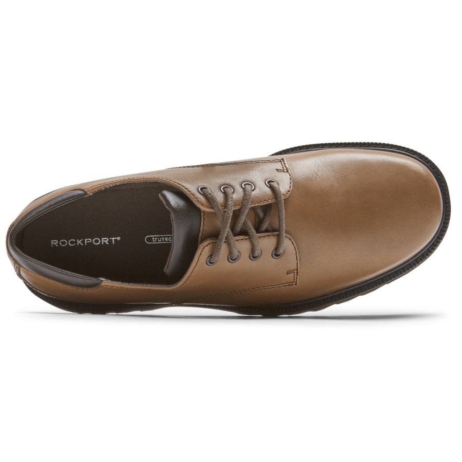 Rockport Erkek Kuzey Saha Su Geçirmez Oxford Koyu Kahverengi - Görsel 4