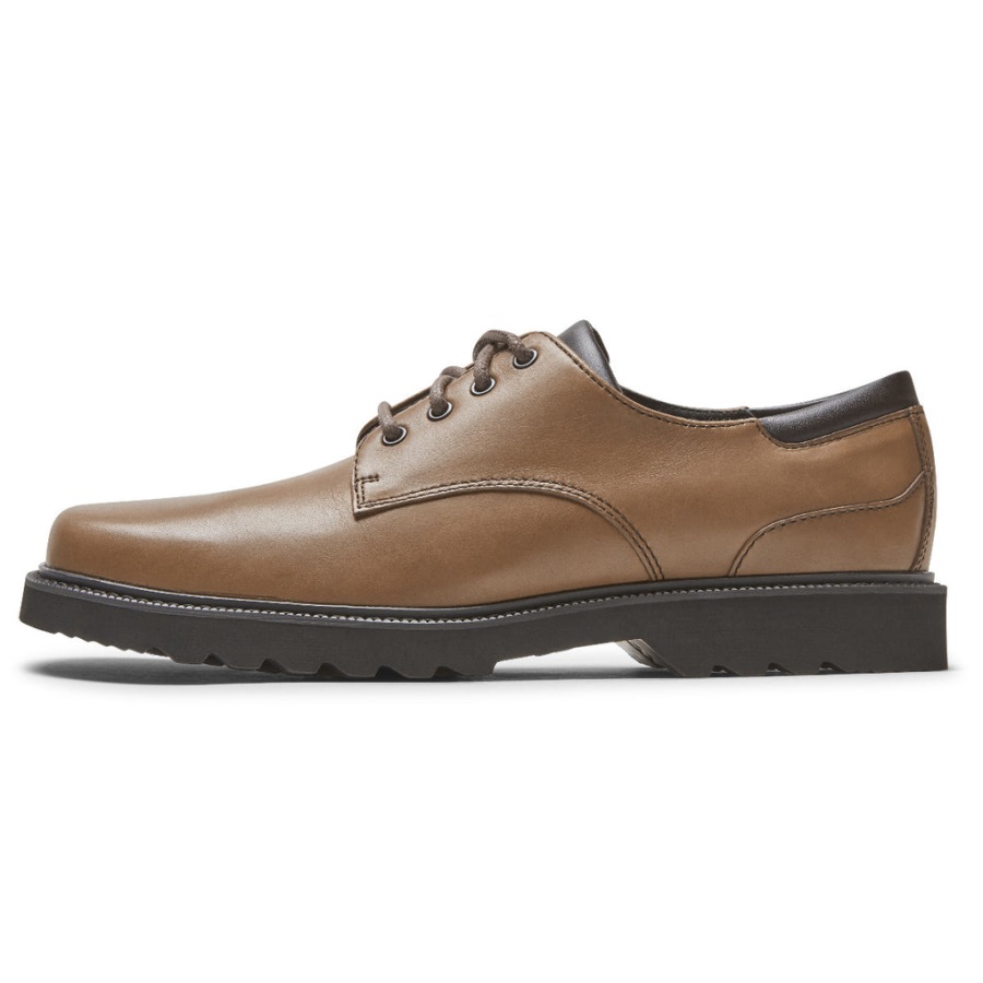 Rockport Erkek Kuzey Saha Su Geçirmez Oxford Koyu Kahverengi - Görsel 5