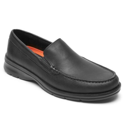 Rockport Erkek Palmer Venedik Mokasen Siyah Eskitme