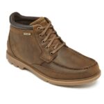 Rockport Erkek Patten Su Geçirmez Moc çizme Boston Ten Rengi Deri