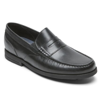 Rockport Erkek Preston Penny Mokasen Siyah