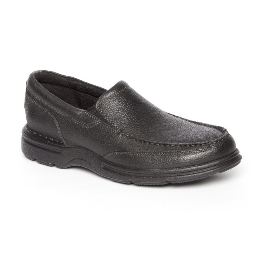 rockport_erkek_prowalker_eureka_plus_siyah_slip_on.jpg Rockport Erkek Prowalker Eureka Plus Siyah Slip-on - Görsel 1