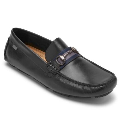 Rockport Erkek Rhyder Bit Mokasen Siyah