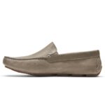 Rockport Erkek Rhyder Venedik Mokasen Taupe Eskitme Deri - Görsel 5