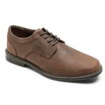 Rockport Erkek Robinsyn Su Geçirmez Düz Burunlu Oxford Bronz çılgın At