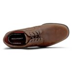 Rockport Erkek Robinsyn Su Geçirmez Düz Burunlu Oxford Bronz çılgın At - Görsel 4
