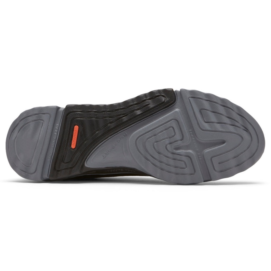 Rockport Erkek Rocsports Spor Ayakkabı Mıknatıs Gri örgü Deri - Görsel 3