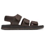 Rockport Erkek şanslı Bay Elbise 3 Bant Sandalet Kahverengi - Görsel 2