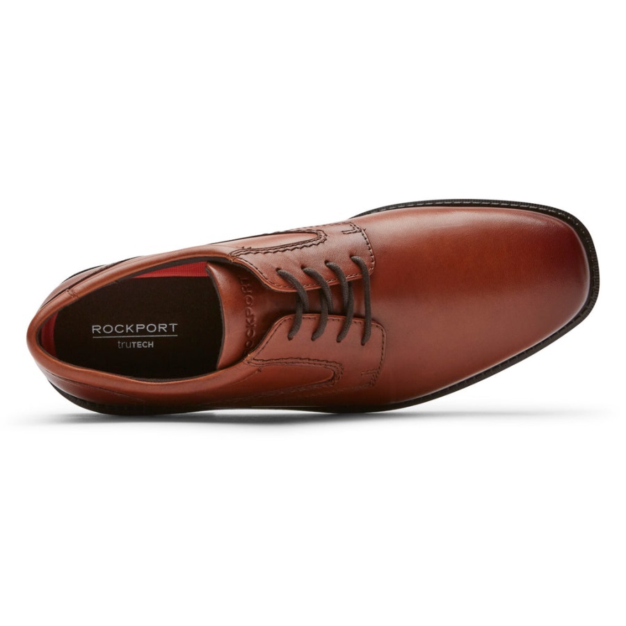 Rockport Erkek Stil Lideri 2 Düz Burunlu Oxford Ingiliz Bronzluğu - Görsel 4