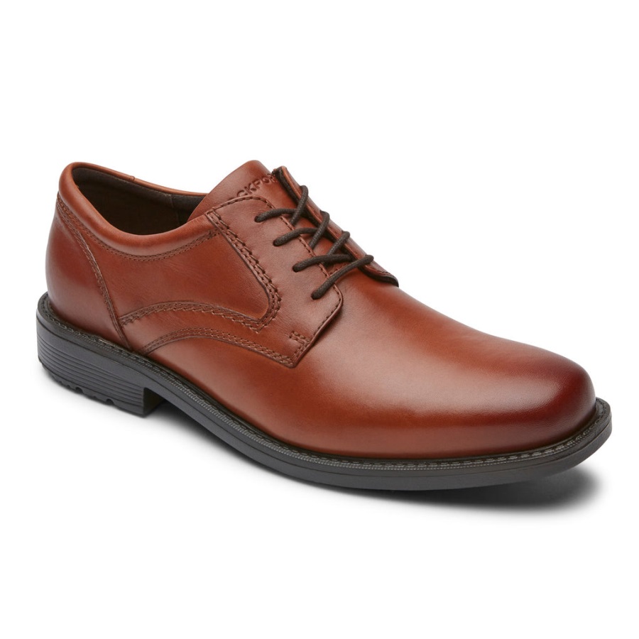 Rockport Erkek Stil Lideri 2 Düz Burunlu Oxford Ingiliz Bronzluğu - Görsel 1