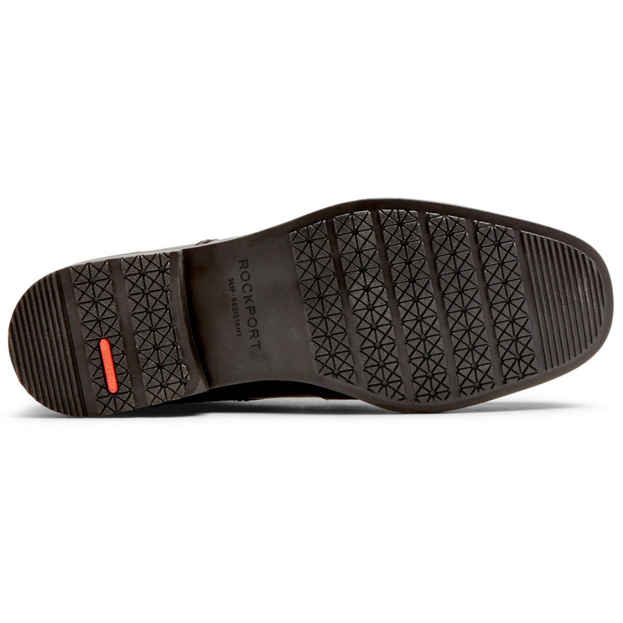 Rockport Erkek Taylor Su Geçirmez Kap Ayak Oxford Siyah - Görsel 3