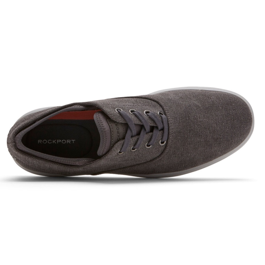 Rockport Erkek Tohumları Cvo Spor Ayakkabı Mıknatıs Tuval Nubuk - Görsel 4