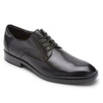 Rockport Erkek Toplam Hareket Ofisi Düz Burunlu Oxford Siyah