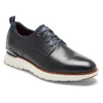 Rockport Erkek Toplam Hareket Spor Düz Burunlu Oxford Yeni Elbise Maviler