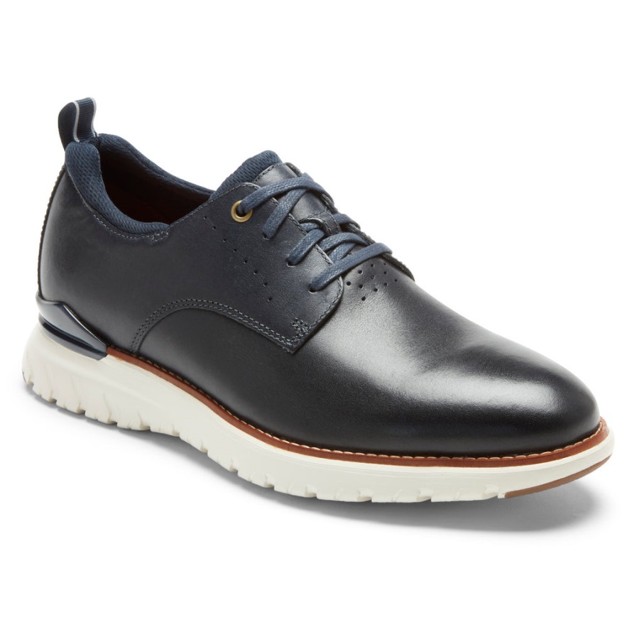 rockport_erkek_toplam_hareket_spor_duz_burunlu_oxford_yeni_elbise_maviler.jpg Rockport Erkek Toplam Hareket Spor Düz Burunlu Oxford Yeni Elbise Maviler - Görsel 1