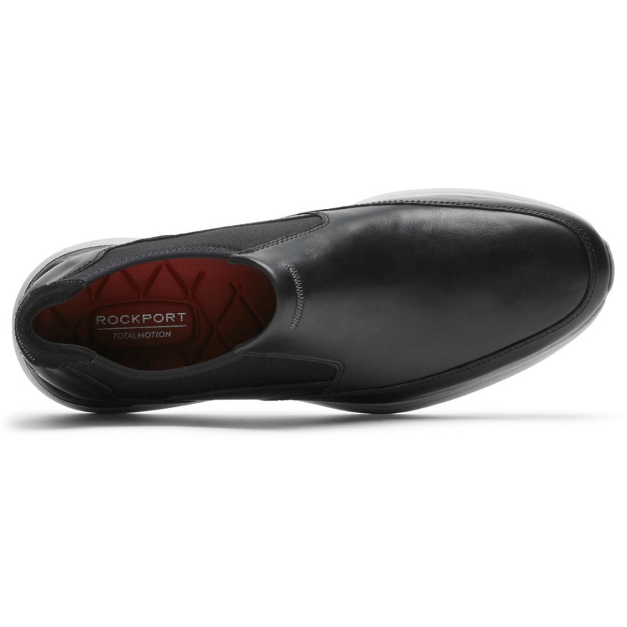 Rockport Erkek Total Motion Aktif Slip-on Spor Ayakkabı Siyah - Görsel 4