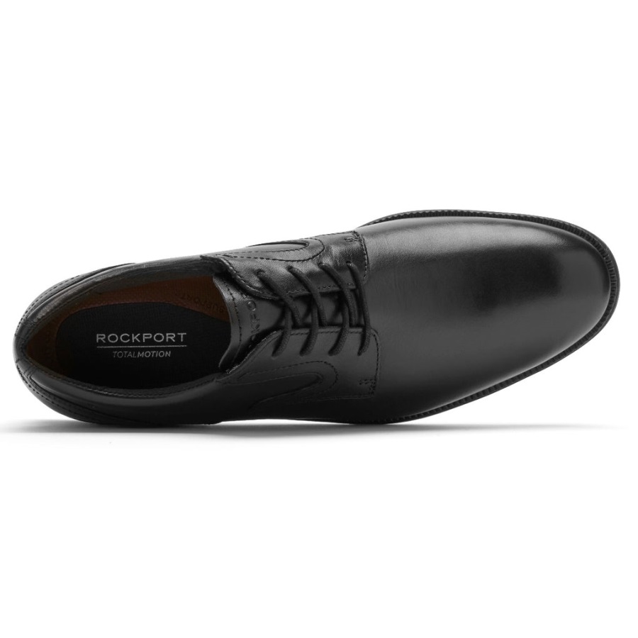Rockport Erkek Total Motion Dressport Düz Burunlu Oxford Siyah - Görsel 4