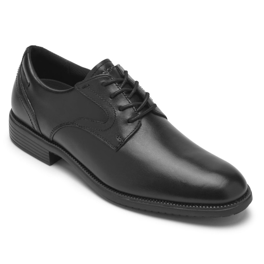 Rockport Erkek Total Motion Dressport Düz Burunlu Oxford Siyah - Görsel 1