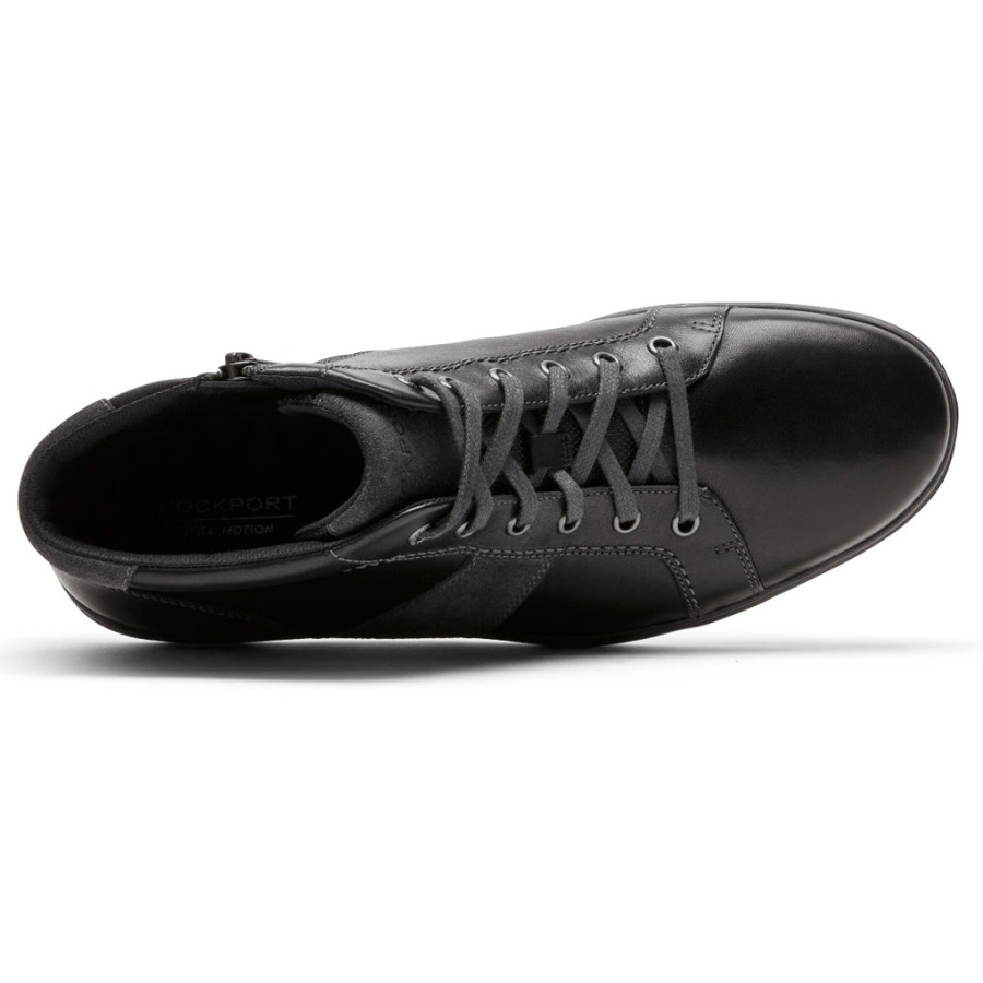 Rockport Erkek Total Motion Lite Fermuarlı Spor Ayakkabı Siyah - Görsel 4