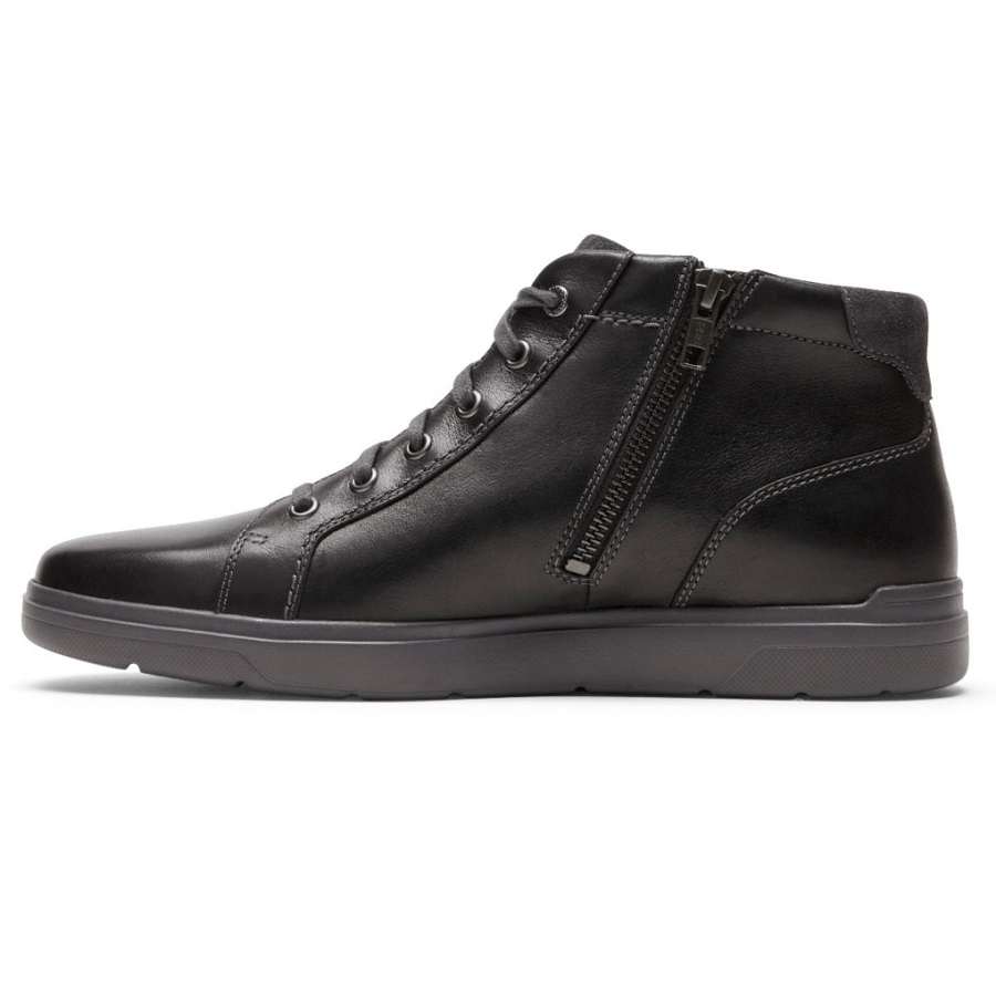 Rockport Erkek Total Motion Lite Fermuarlı Spor Ayakkabı Siyah - Görsel 5