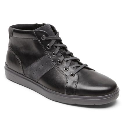 Rockport Erkek Total Motion Lite Fermuarlı Spor Ayakkabı Siyah