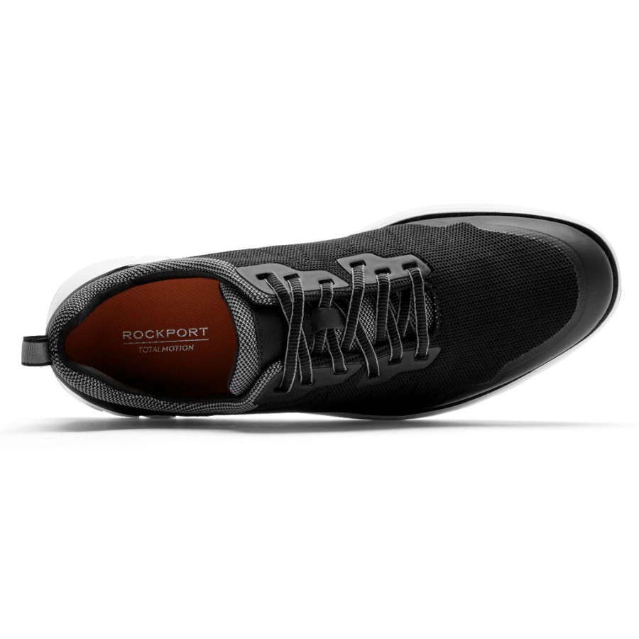 Rockport Erkek Total Motion Spor çamurluk Spor Ayakkabı Siyah - Görsel 4