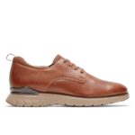 Rockport Erkek Total Motion Spor Düz Burunlu Oxford Konyak Derisi - Görsel 2