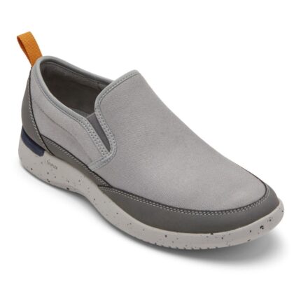 Rockport Erkek Truflex Fly çamurluk Slip-on Gri Multi