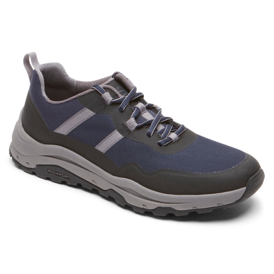 Rockport Erkek Xcs Birchfield Spor Trekker Yeni Elbise Blues - Görsel 1