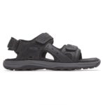 Rockport Erkek Xcs Iz Tekniği Ayarlanabilir Sandalet Siyah - Görsel 2