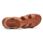 Rockport Kadın Abbie T-kayış Sandalet Picante - Görsel 4