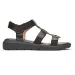 Rockport Kadın Abbie T-kayış Sandalet Siyah - Görsel 2