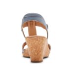 Rockport Kadın Blanca T-kayış Sandalet Mavi Chambray - Görsel 5