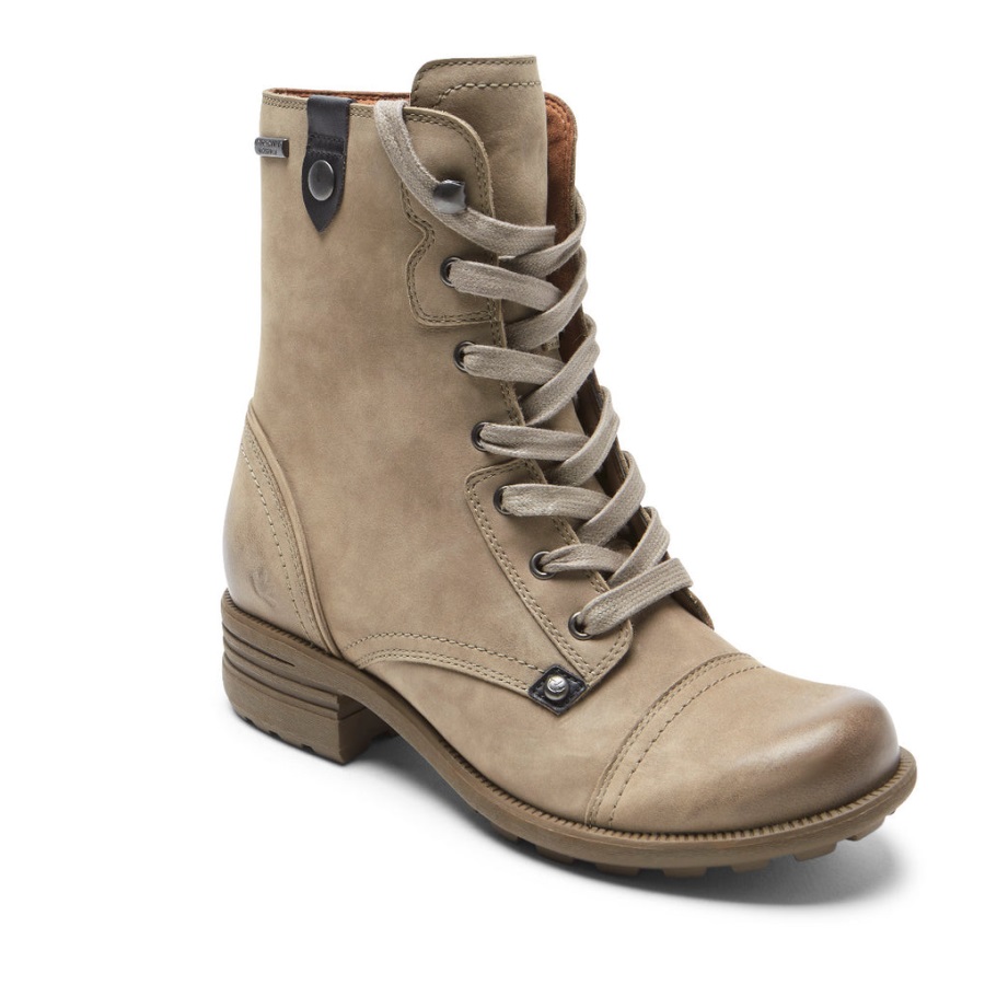 rockport_kadin_brunswick_bot_su_gecirmez_taupe_gri.jpg Rockport Kadın Brunswick Bot-su Geçirmez Taupe Gri - Görsel 1