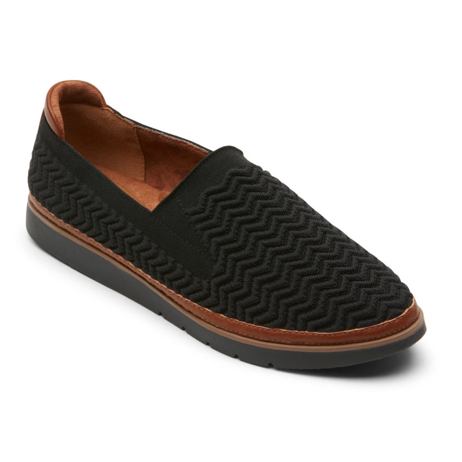 rockport_kadin_camryn_slip_on_siyah.jpg Rockport Kadın Camryn Slip-on Siyah - Görsel 1