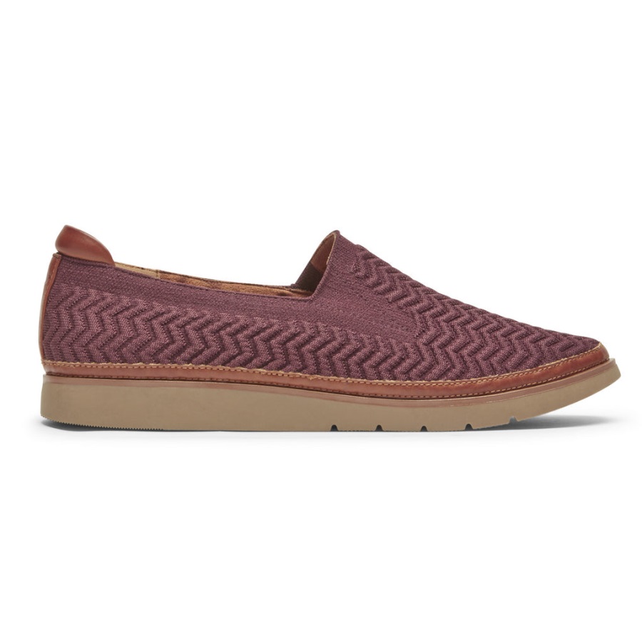 Rockport Kadın Cobb Hill Camryn Slip-on Patlıcan Tekstil Eko - Görsel 2